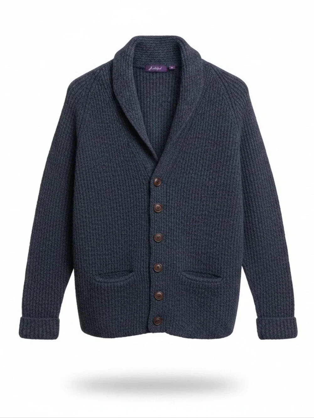 J Ashford  Shawl Collar Cardigan Sweater